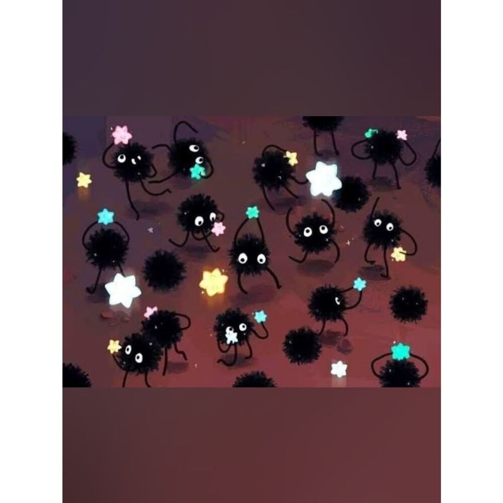 Custom Fridge Magnet Soot Sprite Spirited Away Home Kitchen Decor